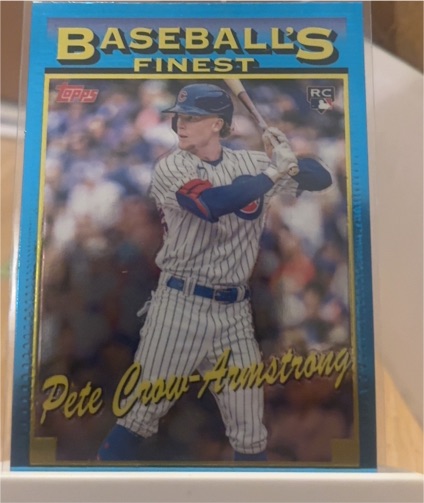 2024 Topps Baseball's Finest #93-22 Pete Crow-Armstrong — front