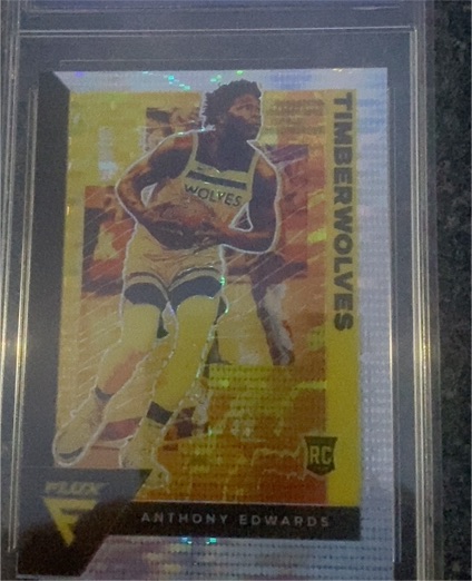 2020-21 Panini Flux #202 Anthony Edwards — front