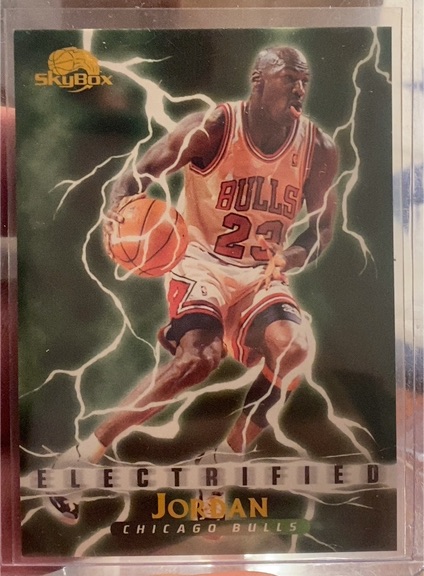 1996 SkyBox Electrified #278 Michael Jordan — front