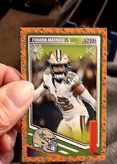2025 Panini Score-A-Treat #96 Tyrann Mathieu — front