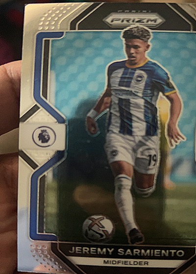 2022-23 Panini Prizm Premier League #136 Jeremy Sarmiento — front