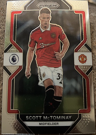 2022-23 Panini Prizm Premier League #78 Scott McTominay — front
