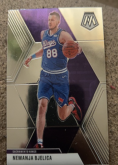2019-20 Panini Mosaic #50 Nemanja Bjelica — front