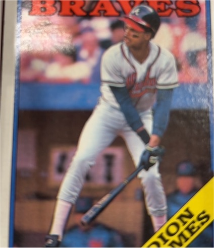 1988 Topps #408 Dion James — front
