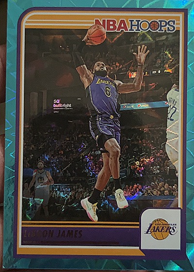 2023-24 Panini NBA Hoops #52 LeBron James — front