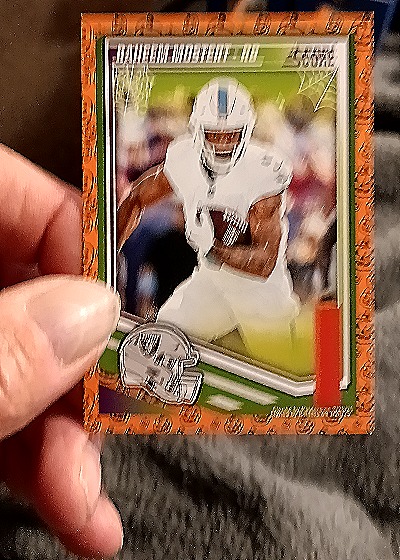 2025 Panini Score-A-Treat #100 Raheem Mostert — front