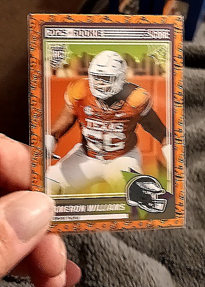 2025 Panini Score-A-Treat #66 Cameron Williams — front