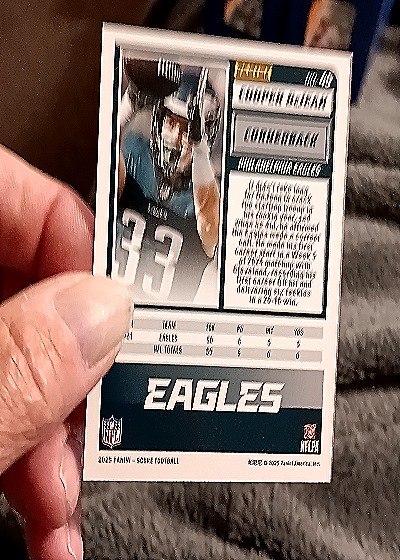 2025 Panini Score-A-Treat #233 Scooter Vaughan — back