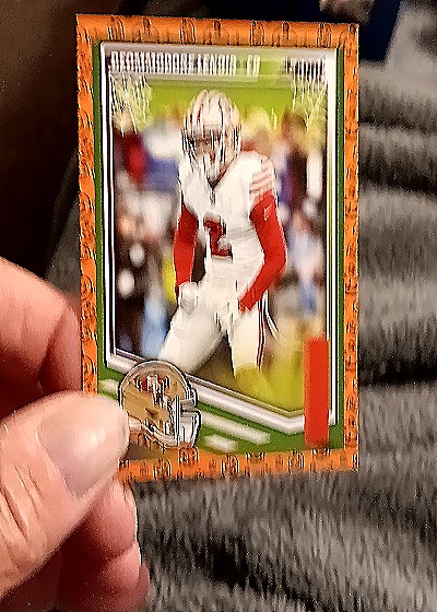 2024 Score-A-Treat #CB San Francisco 49ers Cornerback — front