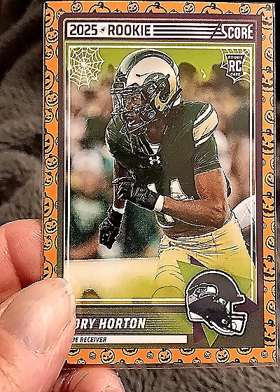2025 Panini Score A Treat Halloween #58 Tory Horton — front