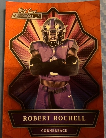 2021 Wild Card Alumination #ABC-60 Robert Rochell — front