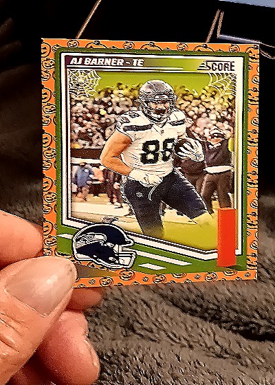 2025 Panini Score A Treat #88 AJ Barner — front