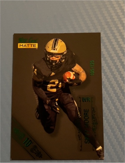 2022 Wild Card Matte #MB-101 Skyy Moore — front