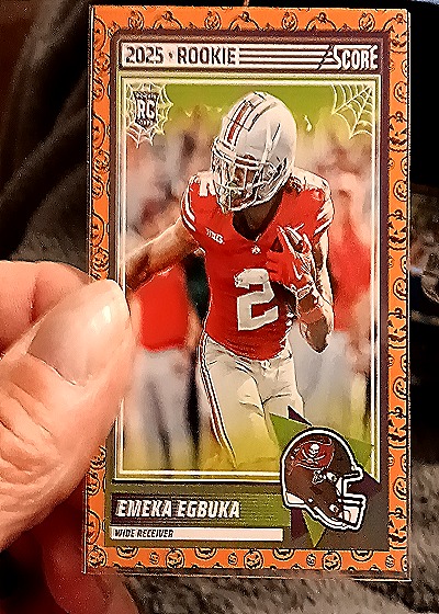 2025 Panini Score #2 Emeka Egbuka — front
