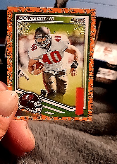 2001 Score #276 Mike Alstott — front