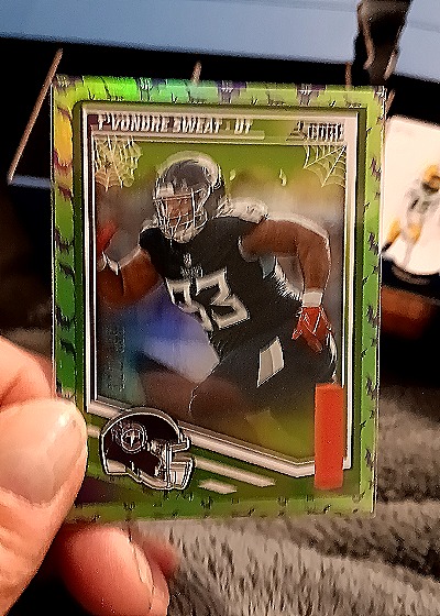 2025 Score A Treat Halloween #91 T'Vondre Sweat — front