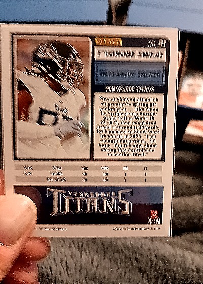 2025 Score A Treat Halloween #91 T'Vondre Sweat — back