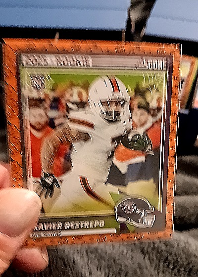 2023 Panini Score #6 Xavier Restrepo — front