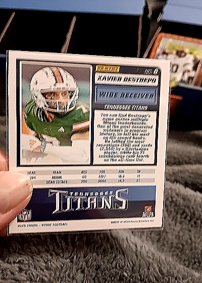 2023 Panini Score #6 Xavier Restrepo — back