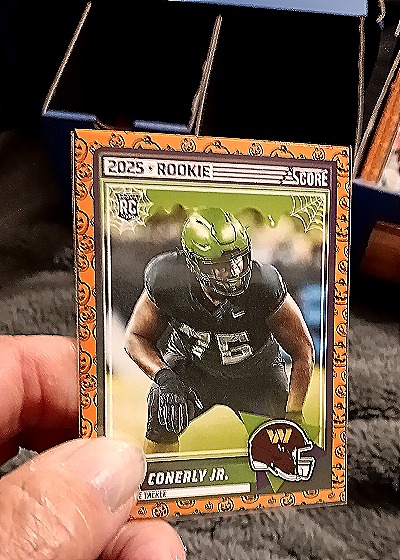 2025 Panini Score A Treat #100 Josh Conerly Jr. — front