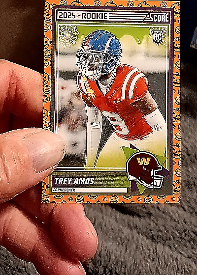 2025 Panini Score A Treat #92 Trey Amos — front