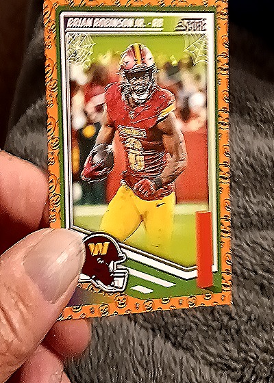 2025 Panini Score-A-Treat #176 Brian Robinson Jr. — front