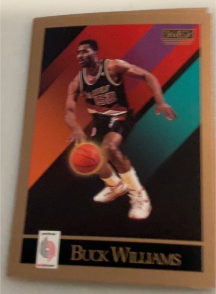 1990-91 SkyBox #240 Buck Williams — front
