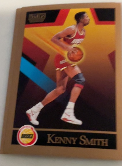 1990-91 SkyBox #385 Kenny Smith — front
