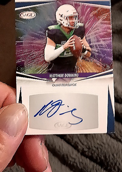 2025 SAGE Low Series #A-DM3 Matthew Downing — front