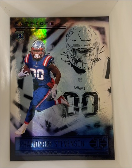 2021 Panini Illusions #95 Rhamondre Stevenson — front