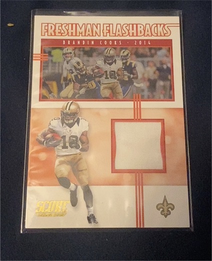 2020 Panini Score Freshman Flashbacks #FF-BC Brandin Cooks — front