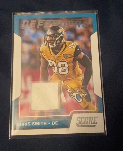 2017 Panini Score Defenders #8 Chris Smith — front