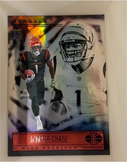 2021 Panini Illusions #65 Ja'Marr Chase Rookie — front
