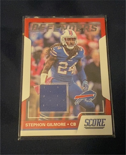 2017 Panini Score #9 Stephon Gilmore — front