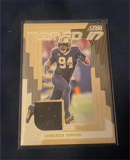 2025 Panini Score #ZON-CJN Cameron Jordan — front