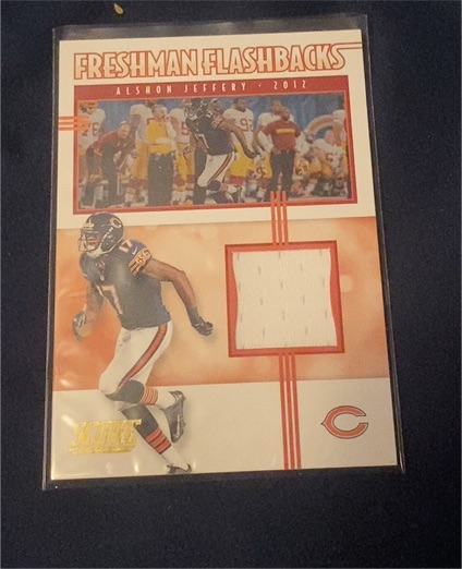 2020 Panini Score Freshman Flashbacks #FF-AJ Alshon Jeffery — front