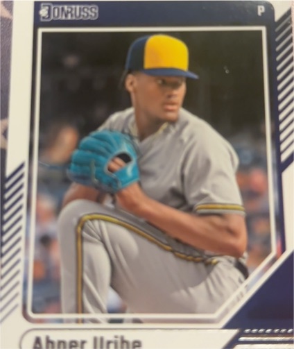 2024 Donruss #37 Abner Uribe — front