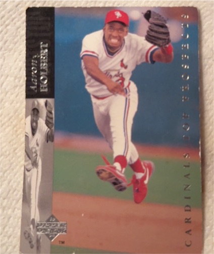 1994 Upper Deck Minors #221 Aaron Holbert — front