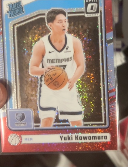 2024-25 Donruss Optic #287 Yuki Kawamura — front