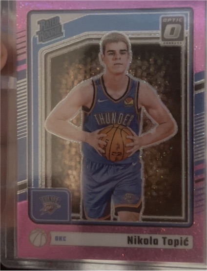 2024-25 Panini Donruss Optic #278 Nikola Topić — front