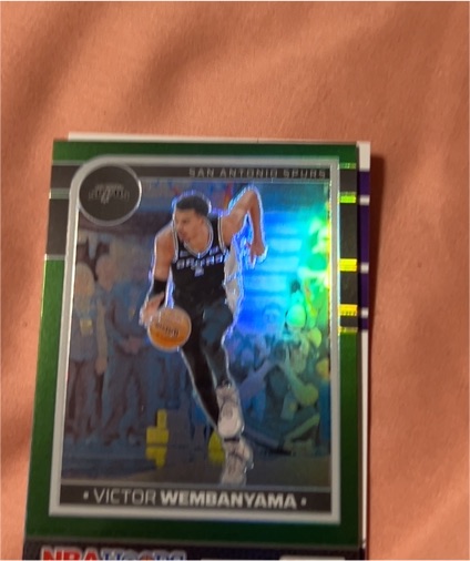 2024-25 Panini NBA Hoops #165 Victor Wembanyama — front