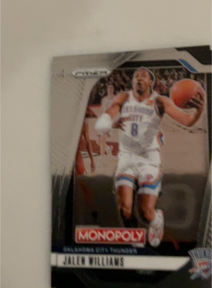 2024-25 Panini Prizm Monopoly #81 Jalen Williams — front