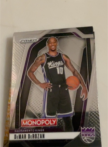 2024-25 Panini Prizm Monopoly #38 DeMar DeRozan — front