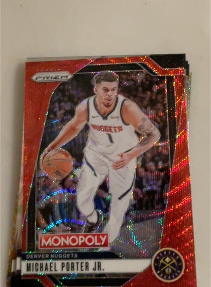 2020-21 Panini Prizm #149 Michael Porter Jr. — front