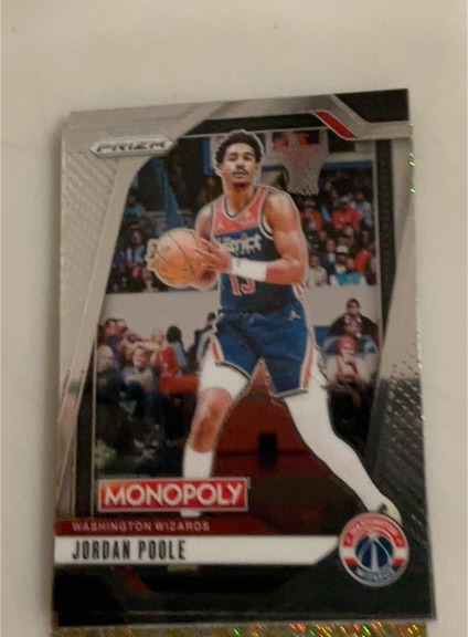 2024-25 Panini Prizm Monopoly #85 Jordan Poole — front