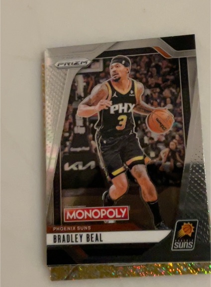 2024-25 Panini Prizm Monopoly #78 Bradley Beal — front