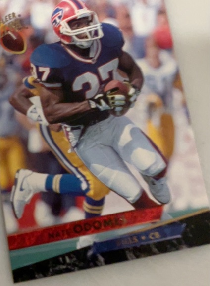 1991 Fleer Ultra #217 Nate Odomes — front
