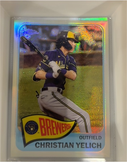 2021 Topps Chrome 1965 Topps Redux #TH65-29 Christian Yelich — front