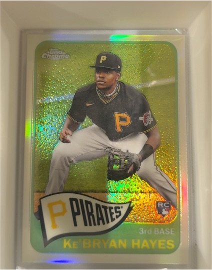 2021 Topps Chrome Series 2 1965 Topps Redux Chrome #TH65-40 Ke'Bryan Hayes — front