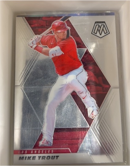 2021 Panini Mosaic #103 Mike Trout — front